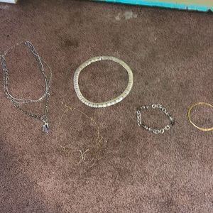 Silver and copper Jewlery